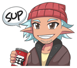 Lily & Marigold (Part Genderbend) sticker #5752036