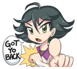 Lily & Marigold (Part Genderbend) sticker #5752038