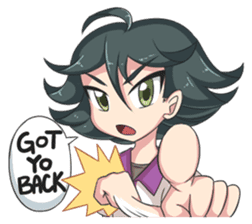 Lily & Marigold (Part Genderbend) sticker #5752038