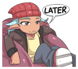 Lily & Marigold (Part Genderbend) sticker #5752044