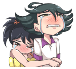 Lily & Marigold (Part Genderbend) sticker #5752046