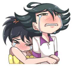 Lily & Marigold (Part Genderbend) sticker #5752046