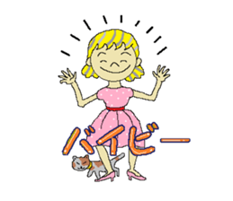 The world of about a dead language sticker #5752094