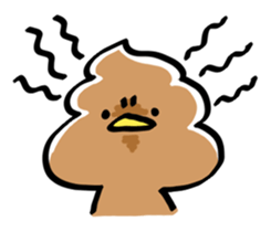 whipped cream bird2 sticker #5752224