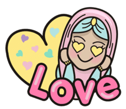 Pastel Hijab sticker #5752893
