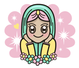 Pastel Hijab sticker #5752894