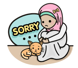 Pastel Hijab sticker #5752900