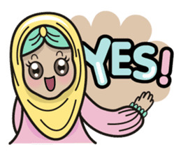 Pastel Hijab sticker #5752901