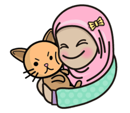 Pastel Hijab sticker #5752909
