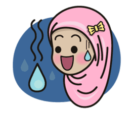 Pastel Hijab sticker #5752915