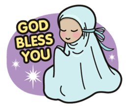 Pastel Hijab sticker #5752923
