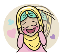Pastel Hijab sticker #5752925