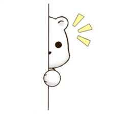 Mattress Bear (cute face) sticker #5753092