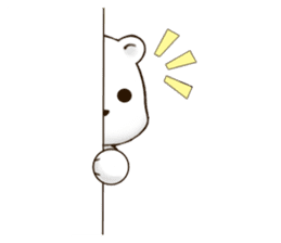Mattress Bear (cute face) sticker #5753092