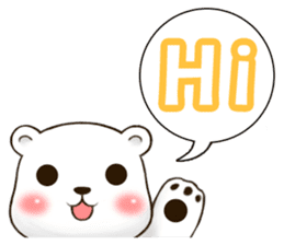 Mattress Bear (cute face) sticker #5753093