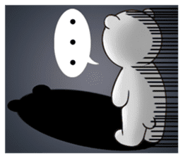 Mattress Bear (cute face) sticker #5753097