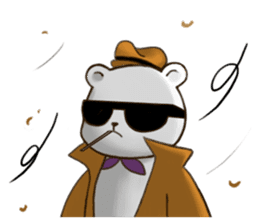 Mattress Bear (cute face) sticker #5753098