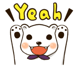 Mattress Bear (cute face) sticker #5753102