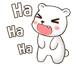 Mattress Bear (cute face) sticker #5753103