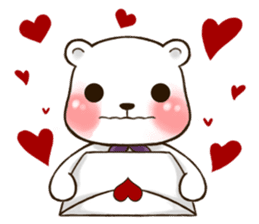 Mattress Bear (cute face) sticker #5753104