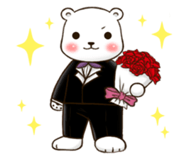 Mattress Bear (cute face) sticker #5753105