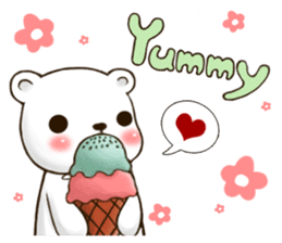 Mattress Bear (cute face) sticker #5753107