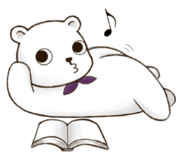 Mattress Bear (cute face) sticker #5753110