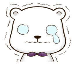 Mattress Bear (cute face) sticker #5753114