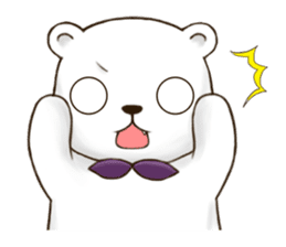 Mattress Bear (cute face) sticker #5753115