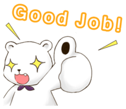 Mattress Bear (cute face) sticker #5753116