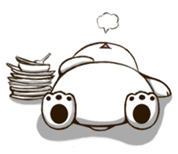 Mattress Bear (cute face) sticker #5753120