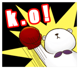 Mattress Bear (cute face) sticker #5753121