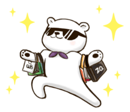 Mattress Bear (cute face) sticker #5753122