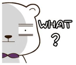 Mattress Bear (cute face) sticker #5753123