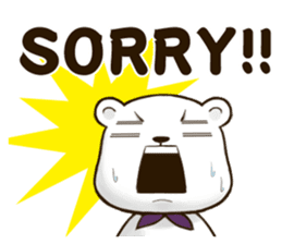 Mattress Bear (cute face) sticker #5753124