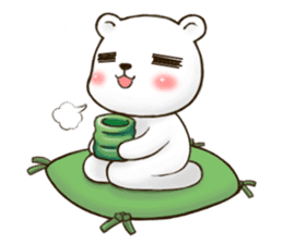 Mattress Bear (cute face) sticker #5753128