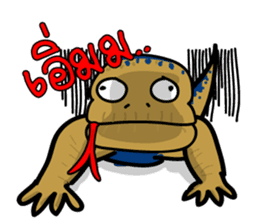 Water monitor sticker #5753174