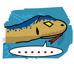 Water monitor sticker #5753185