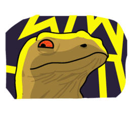 Water monitor sticker #5753202