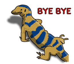 Water monitor sticker #5753211