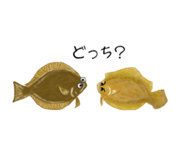 Draw the aquarium with colored pencil sticker #5753253