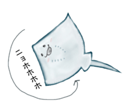 Draw the aquarium with colored pencil sticker #5753258