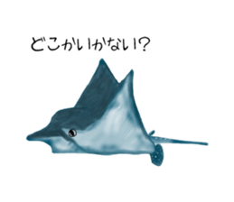 Draw the aquarium with colored pencil sticker #5753284