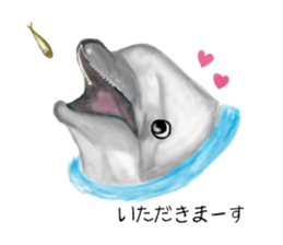 Draw the aquarium with colored pencil sticker #5753289