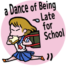 40 dances in my room-1 (English) sticker #5753976