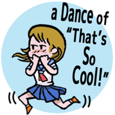40 dances in my room-1 (English) sticker #5753978