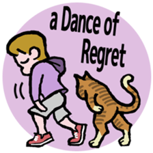 40 dances in my room-1 (English) sticker #5754002