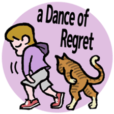 40 dances in my room-1 (English) sticker #5754002