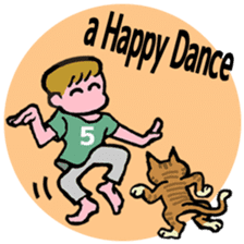 40 dances in my room-1 (English) sticker #5754003