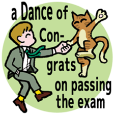 40 dances in my room-1 (English) sticker #5754004